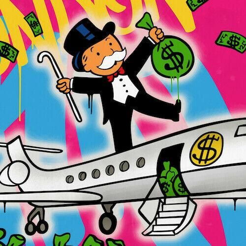 Monopoly Money Plane