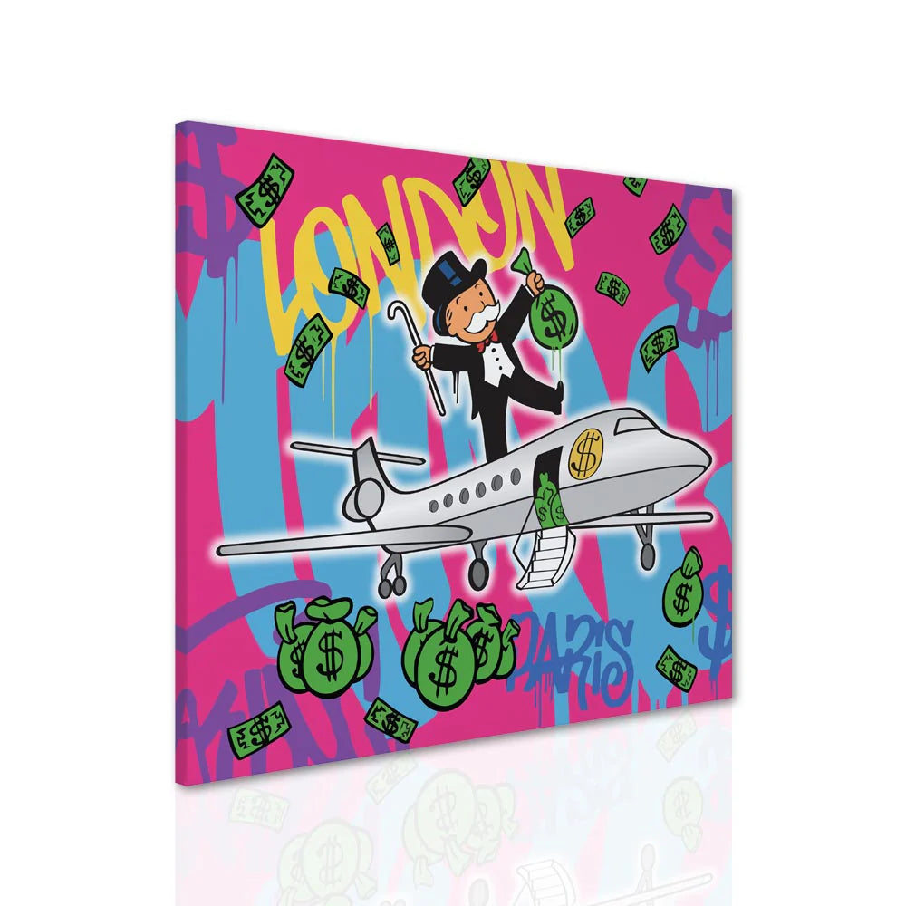 Monopoly Money Plane