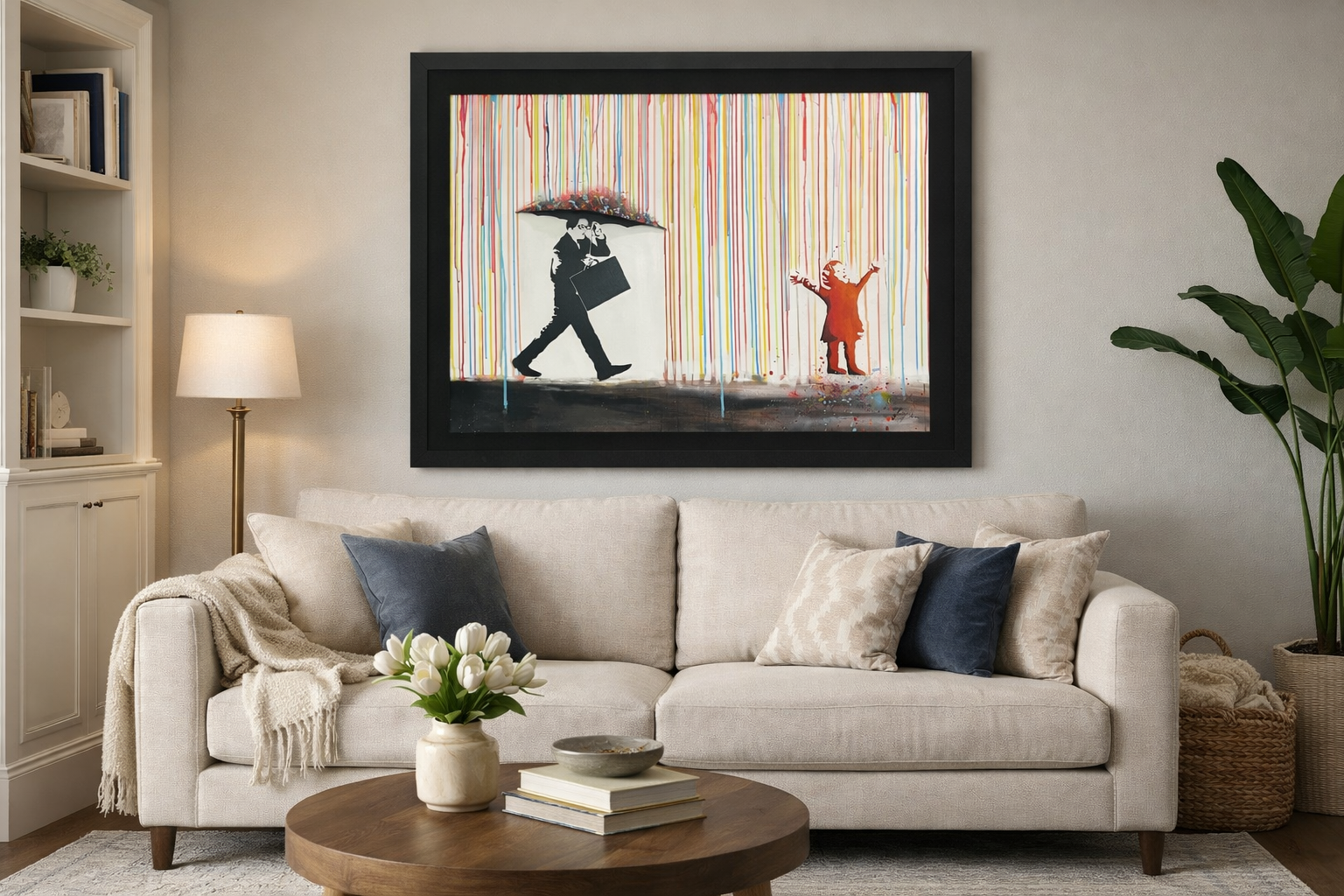 Innocence Under the Same Rain Original Painting